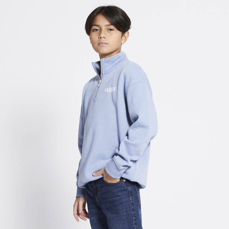 Half-zip sweatshirt "Clarkson" Blue 2